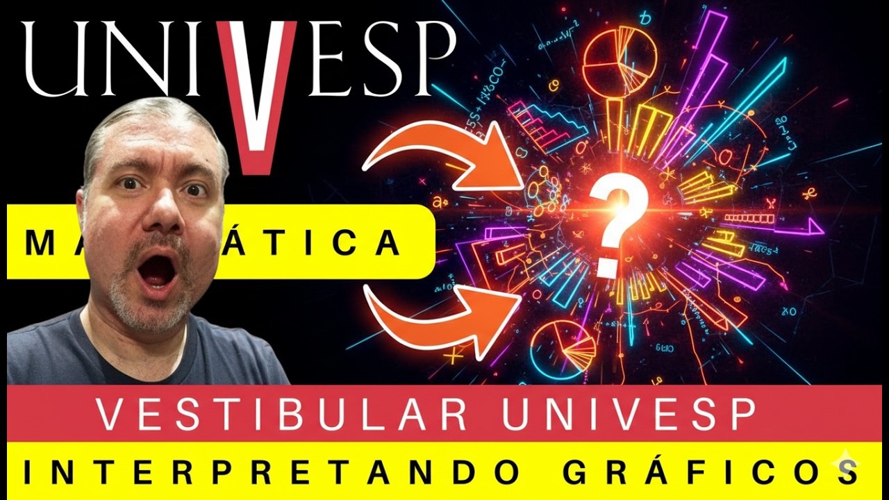 UNIVESP 📊 VESTIBULAR 2026: Correção de Prova #univesp 2025 MATEMÁTICA