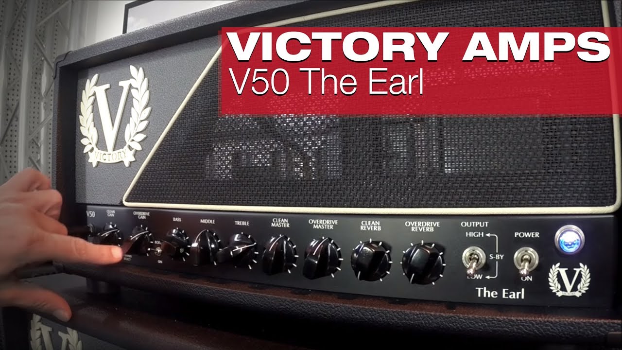 VICTORY AMPS V50 The Earl | session