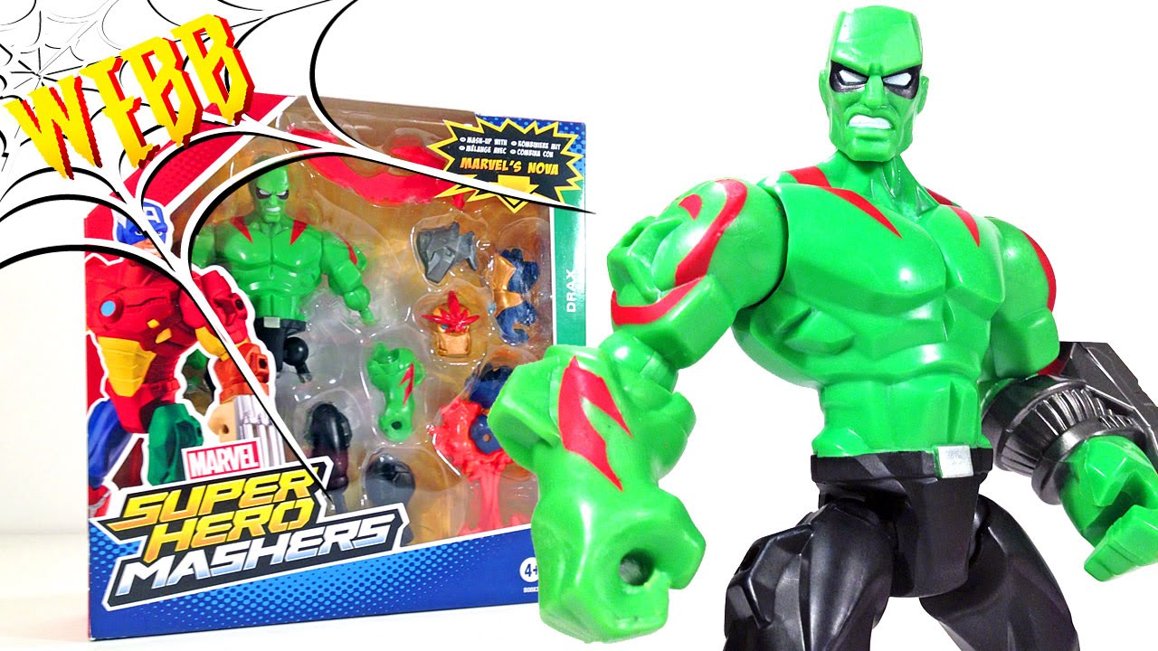 Marvel Super Hero Mashers DRAX Action Figure Review