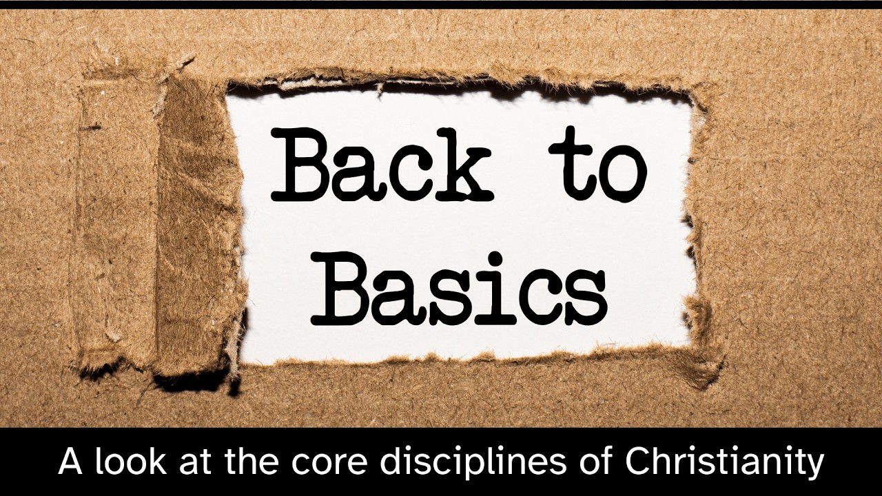 September 28th 2025 - Back to Basics - Week 1