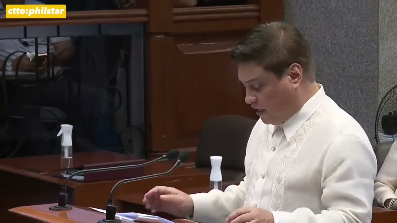 MIGZ ZUBIRI EMOTIONAL DELIVERED HIS FAREWELL STATEMENT