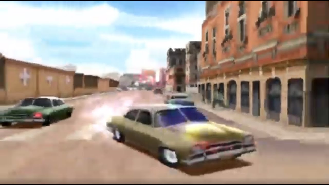 High-speed police chase in Havana, Cuba, Driver 2 - Part 15