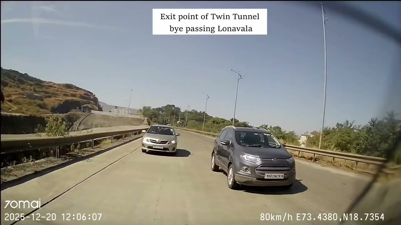 Twin tunnel at Khandala Ghat. The missing link 