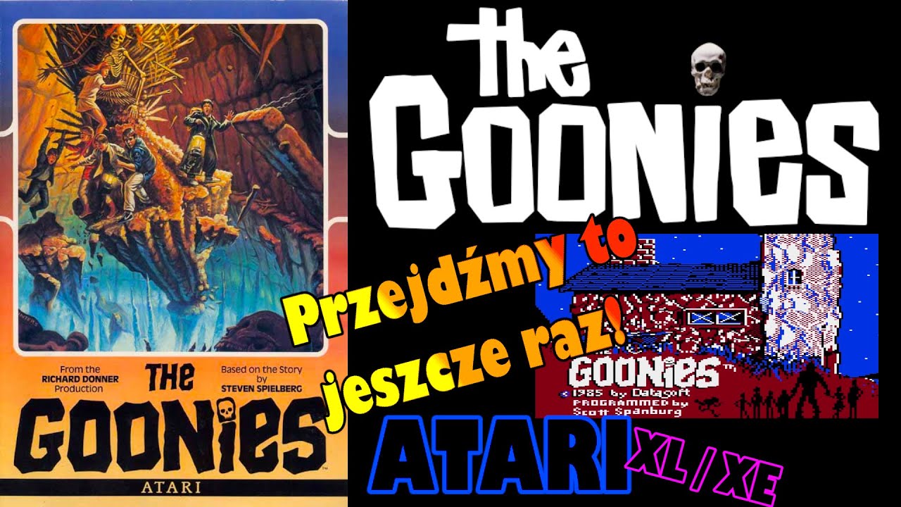 🕹️ The Goonies na ATARI XL/XE. Przejdźmy tę grę jeszcze raz! (gameplay)