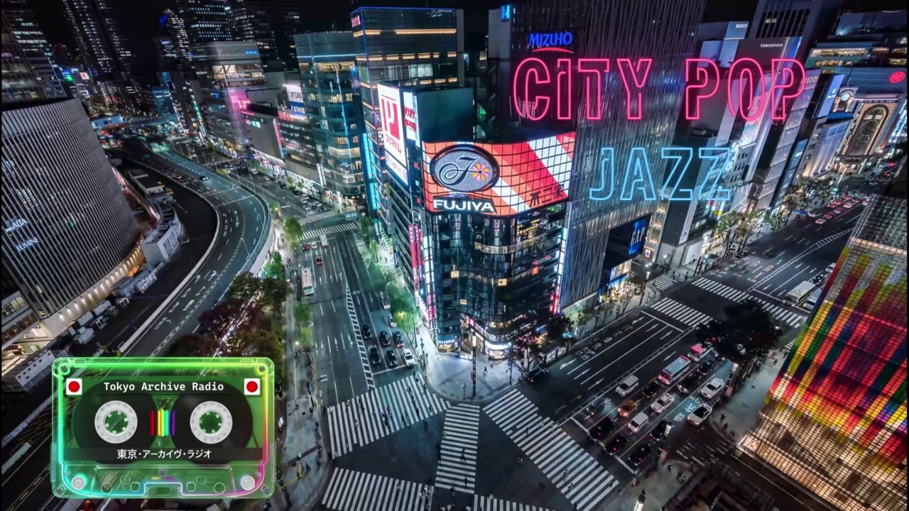 Japanese Jazz High Energy 🎷 Fusion, Funk & Electric Groove | Tokyo Archive Radio Vol. 1