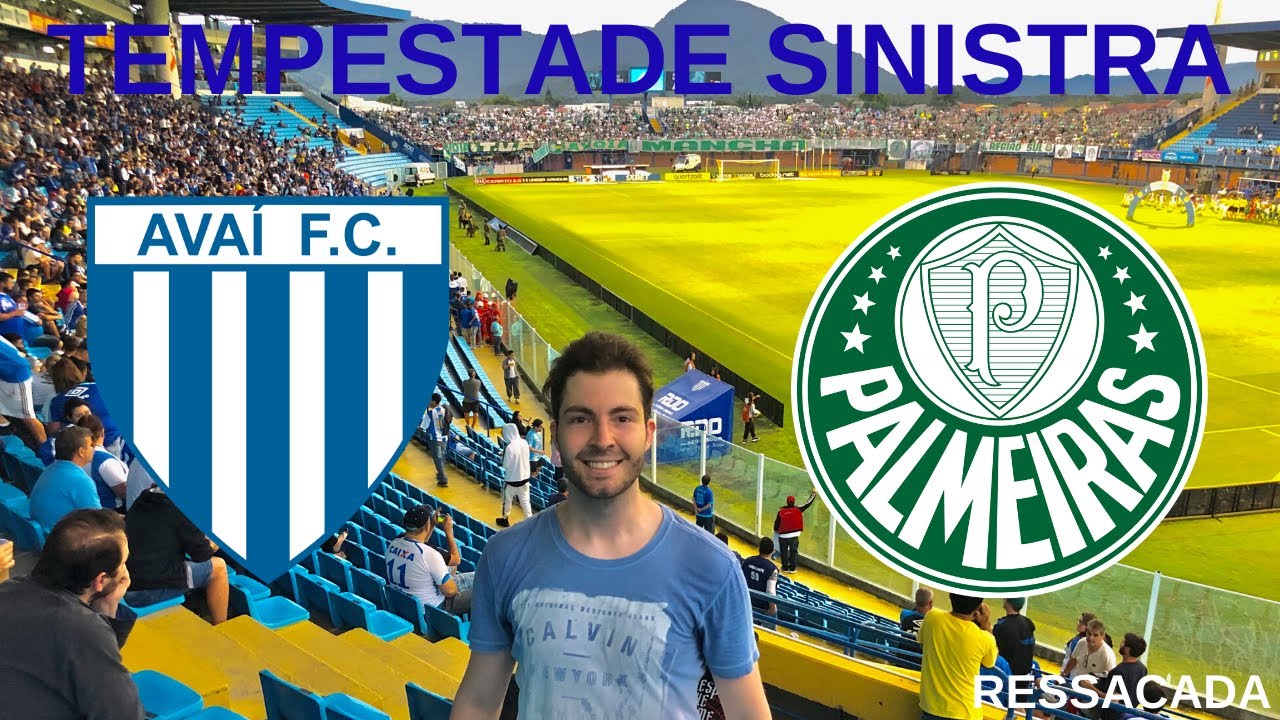 A MAIOR CHUVA QUE JÁ VI EM UM JOGO NA VIDA - Invasão Palmeirense em Florianópolis/ Avaí x Palmeiras