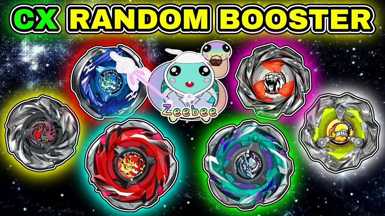 NEW Beyblade X CX-05 Random Booster Vol.6 Part Breakdown!