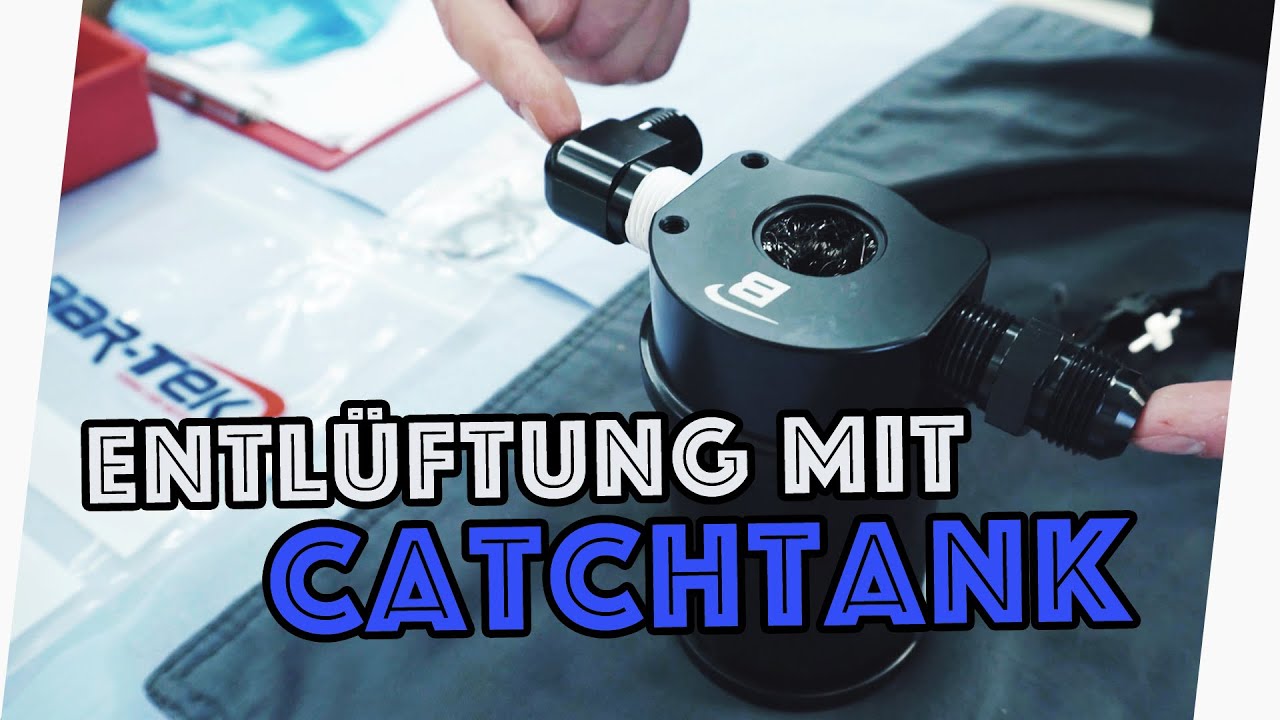 Kurbelgehäuseentlüftung dank Catchtank I BAR-TEK® Motorsport
