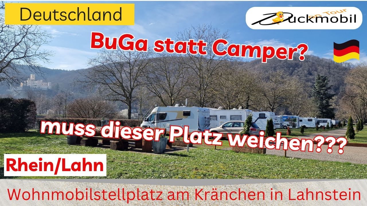 Muss dieser Stellplatz gehen? Wohnmobilstellplatz am Kränchen in Lahnstein