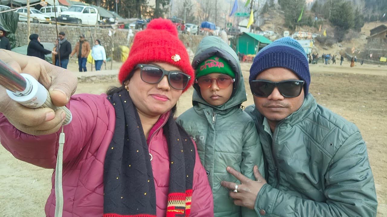 Solangvali main isbar snowfall nhi hua, Shaina Praveen vlogs 