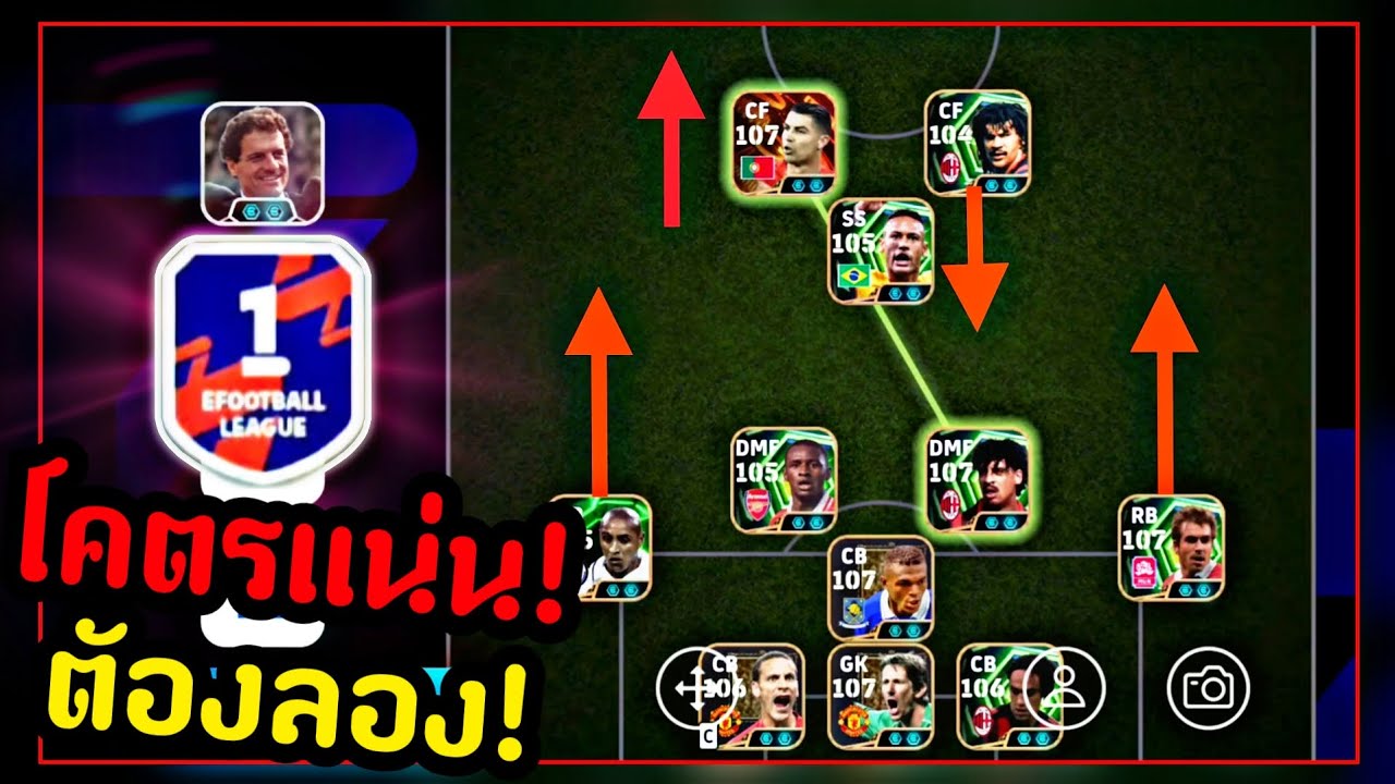 รีวิวแผนแชมป์โลกเกมรับโคตรแน่นสอนเล่นเกมรุก/รับ(โคตรดี)[eFootball 2026]