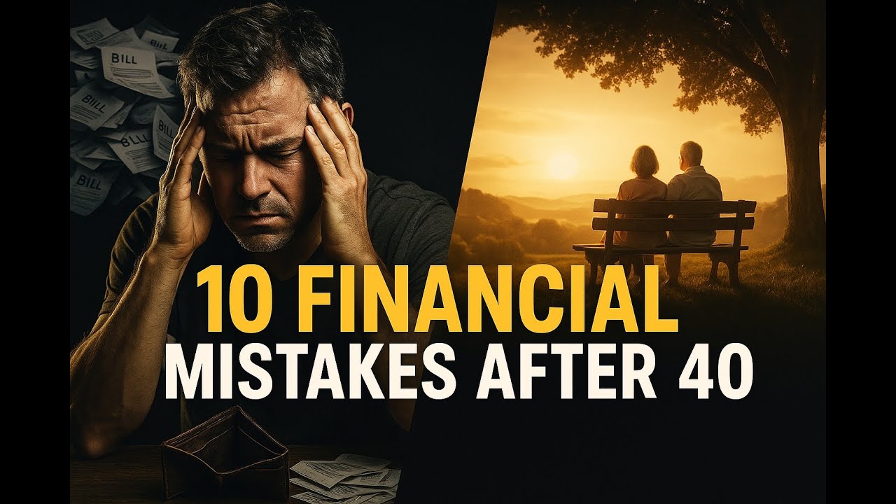 10 Financial Mistakes After 40 That Will Make You Stressed and Regretful When You're Old!