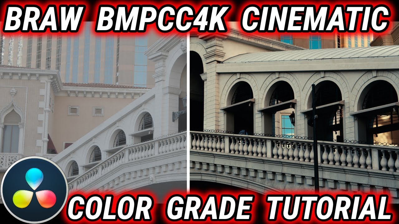 How To Color Grade BRAW From BMPCC4K In Davinci Resolve - Blackmagic Pocket Cinema Camera 4k