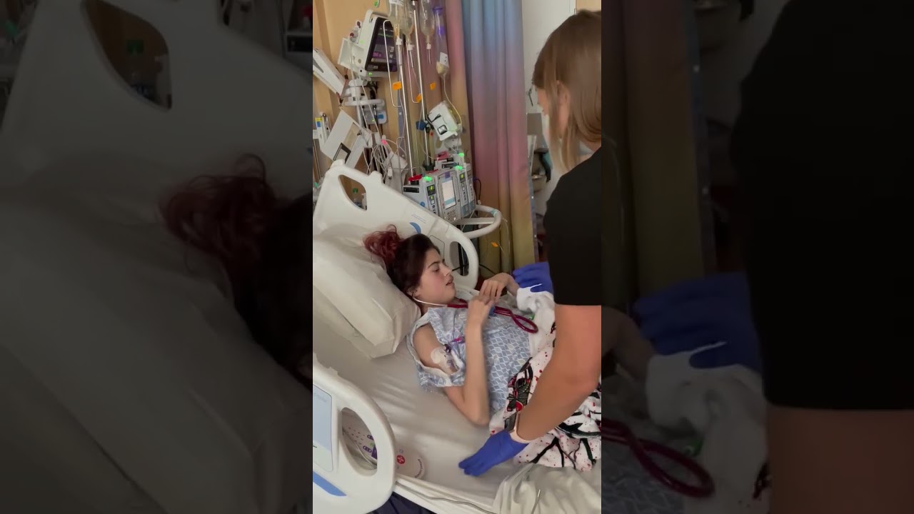 Sam hears her heartbeat!