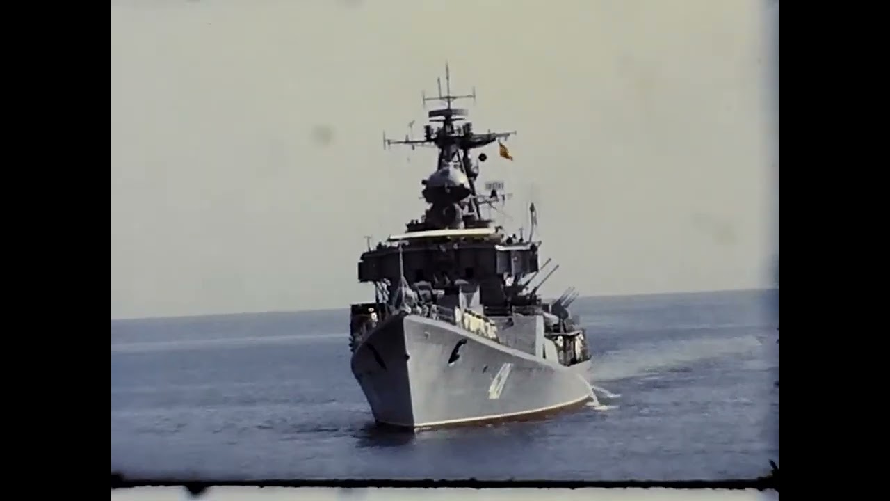 INS Talwar Visits Port of Massawa January 1971