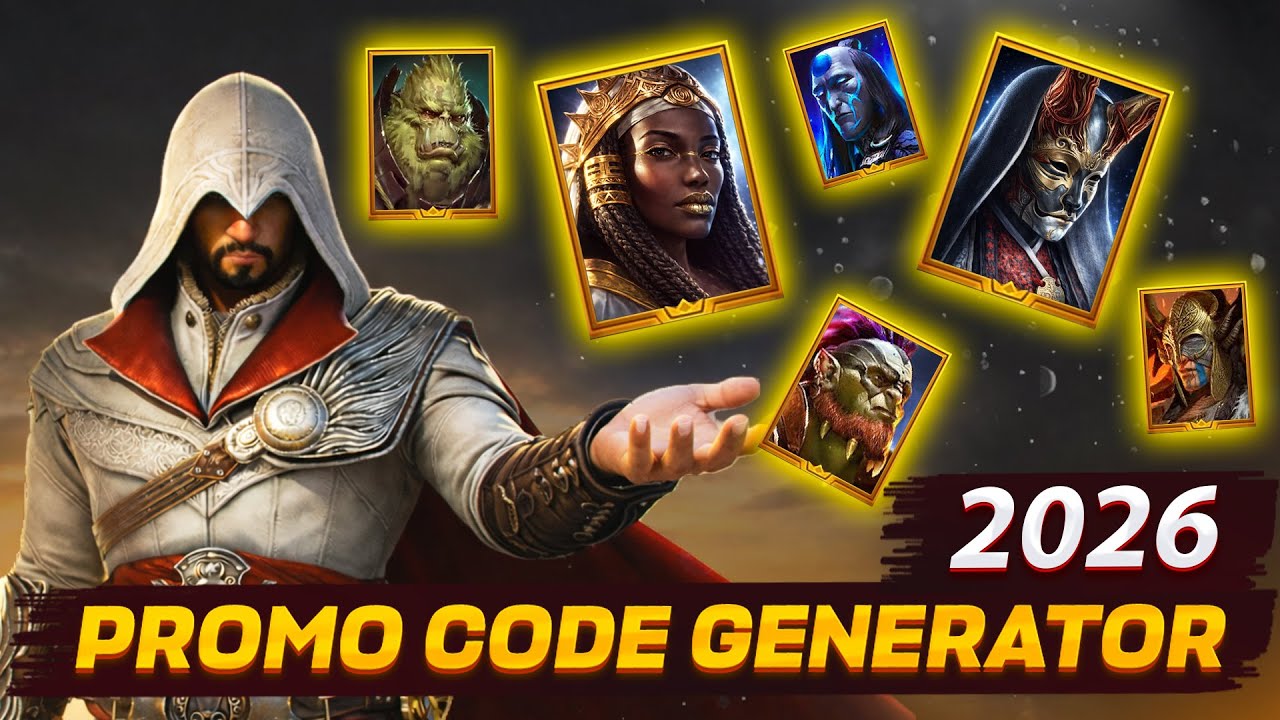 RAID Shadow Legends Promo Code Generator 🎁 40+ Working Promo Codes + Bonus Links!
