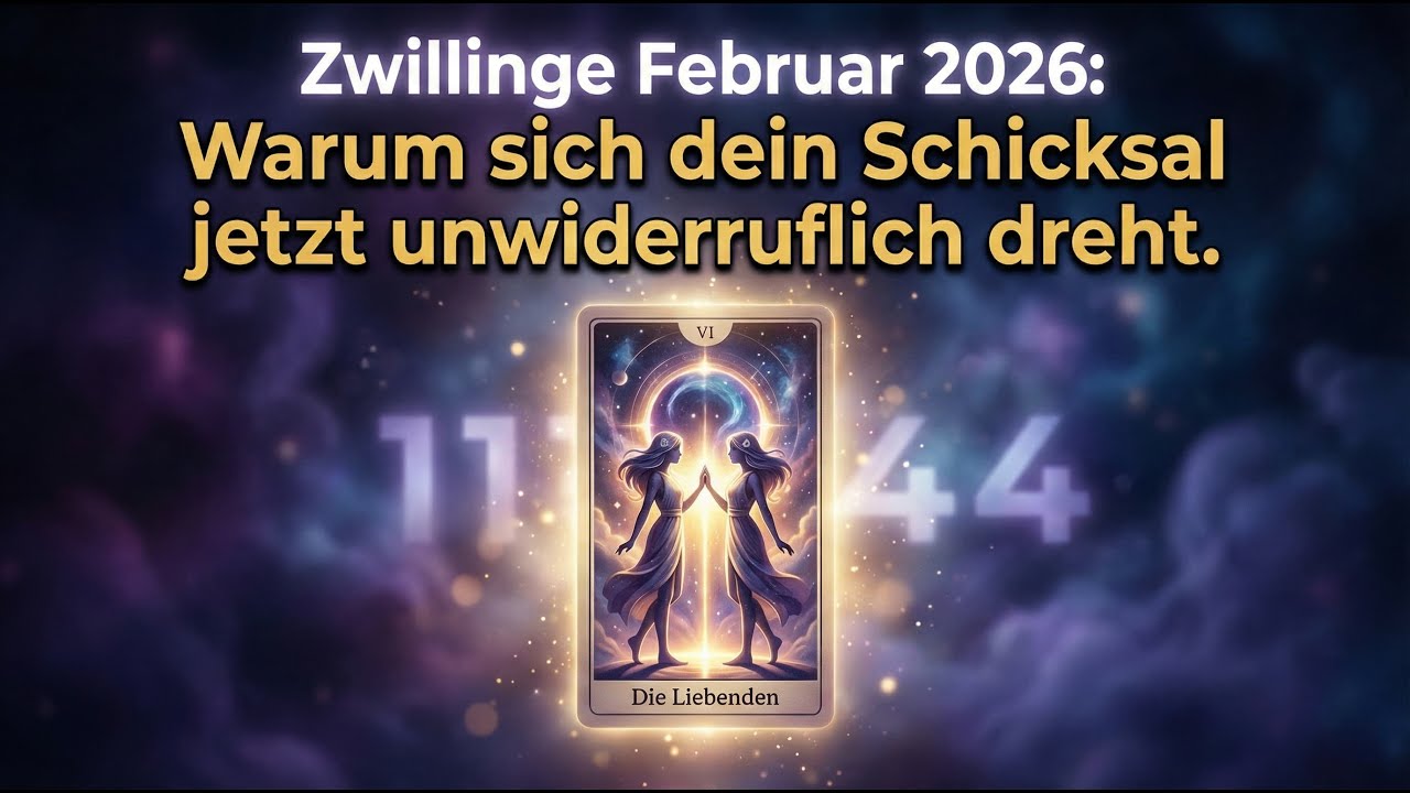 Zwillinge Februar 2026: Warum sich dein Schicksal jetzt unwiderruflich dreht.