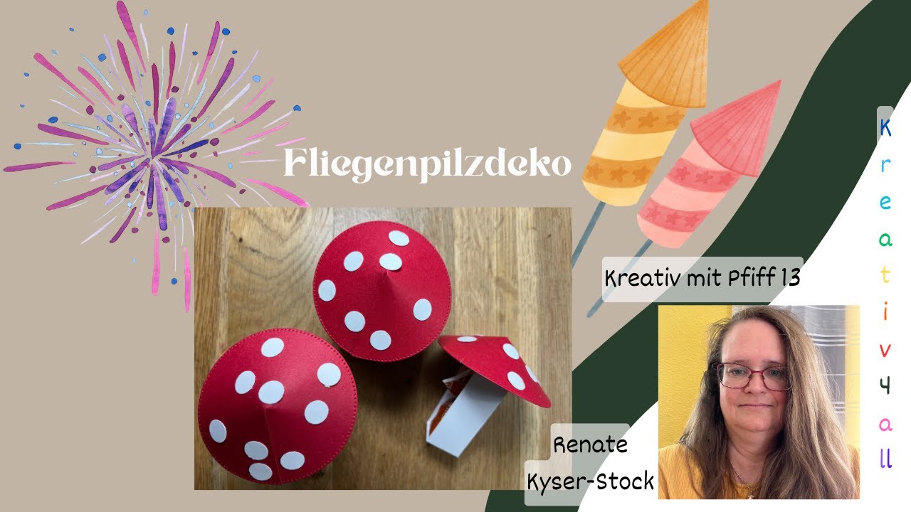 Silvester / Fliegenpilzdeko mit Stampin´Up!