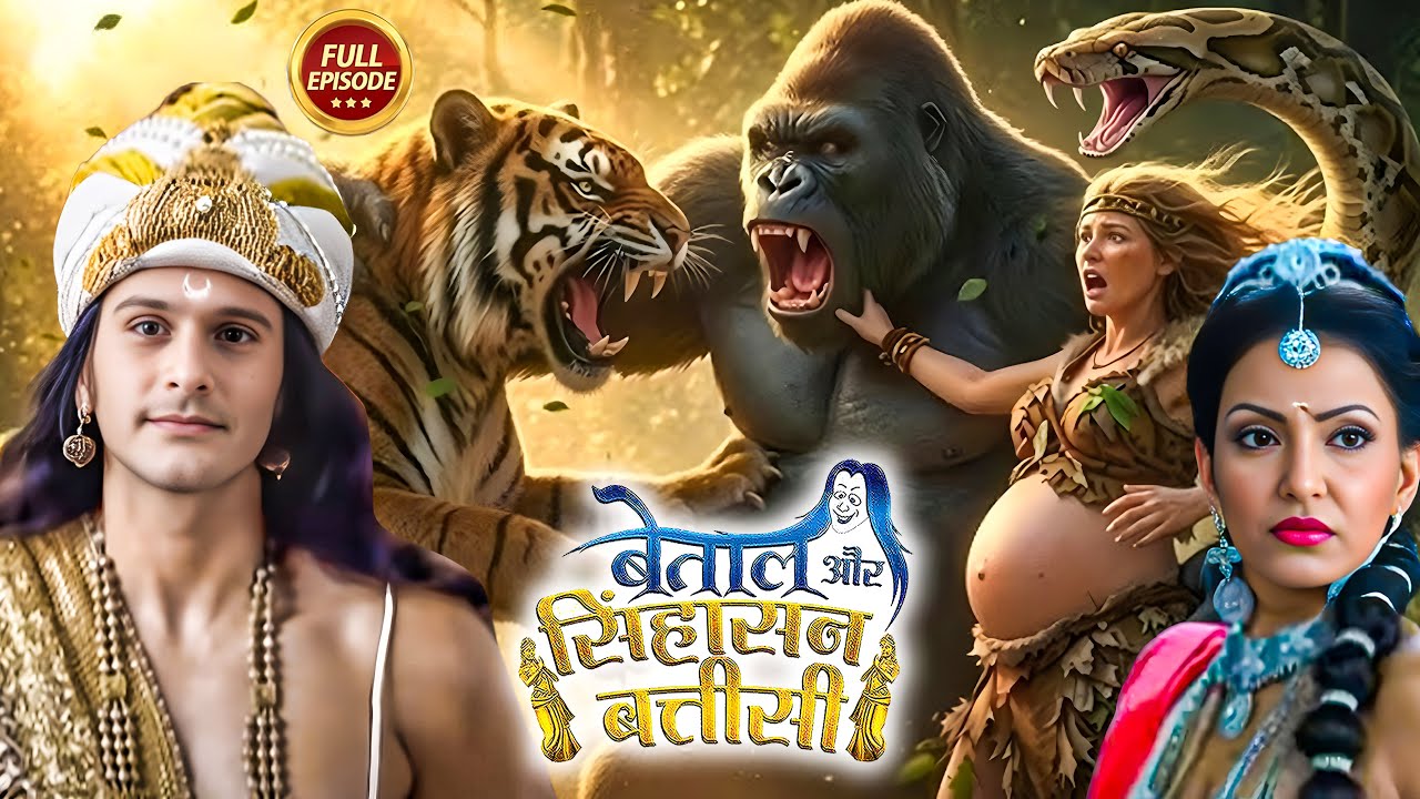 साम्राट विक्रमादित्य राक्षस से लड़कर बच्चे को बचाया | New Hindi Mythological Epic Show