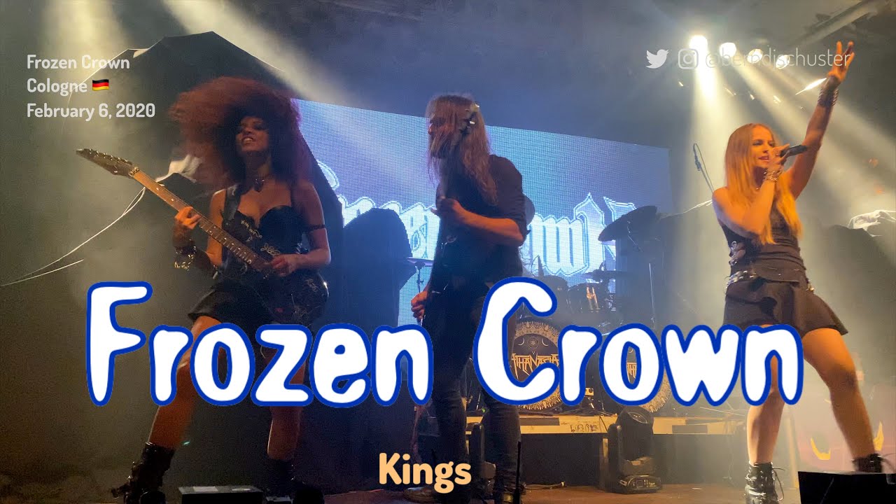 Frozen Crown - Kings @Essigfabrik, Köln, Germany - February 6, 2020 - LIVE 4K