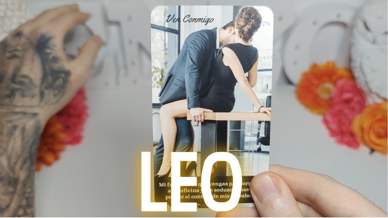 LEO ♌️ A ALGUIEN MÁS JOVEN LE GUSTAS MUCHO 😳🔥 TE DIGO QUIEN ES 🔮 HOROSCOPO #LEO HOY TAROT AMOR