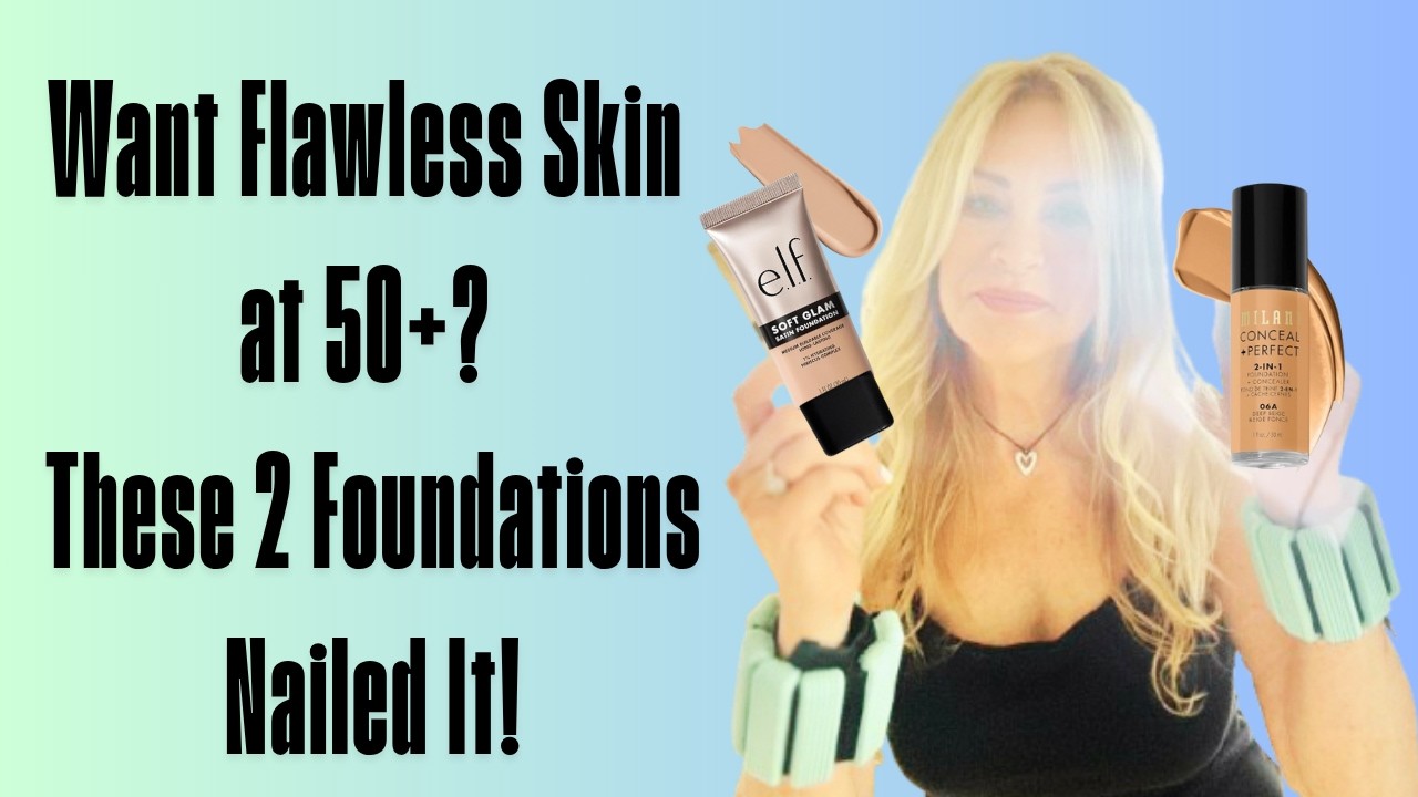 Tired of Foundation Settling Into Wrinkles? Try These 2 Drugstore Winners for Mature Skin!