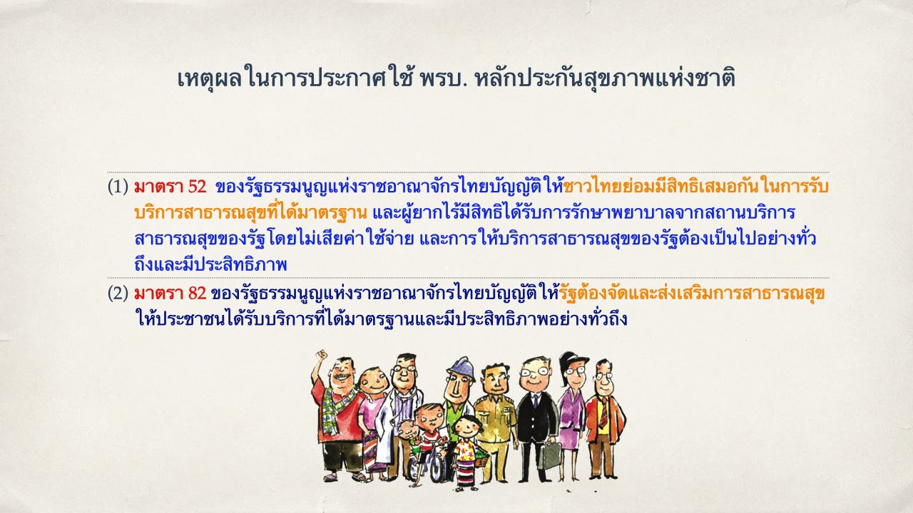 พรบ.  หลักประกันสุขภาพแห่งชาติ