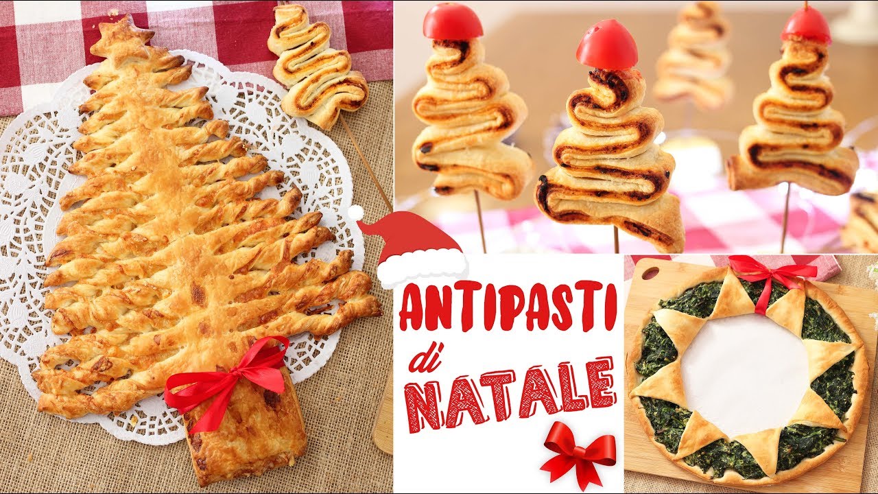 ANTIPASTI DI NATALE 🎄: RICETTE FACILI E VELOCI CON LA PASTA SFOGLIA -   Christmas appetizers