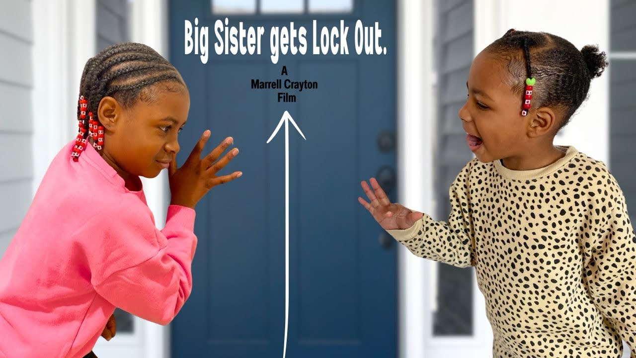 Big Sister gets Lock Out 😮 ~ Short Film