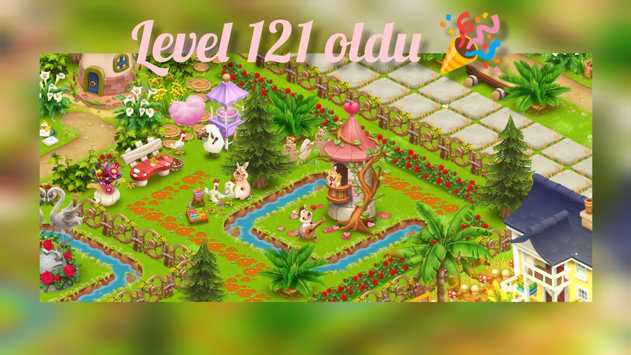 Hay day oyun günlüklerim - Küçük hesapta tasarım yapıyoruz 