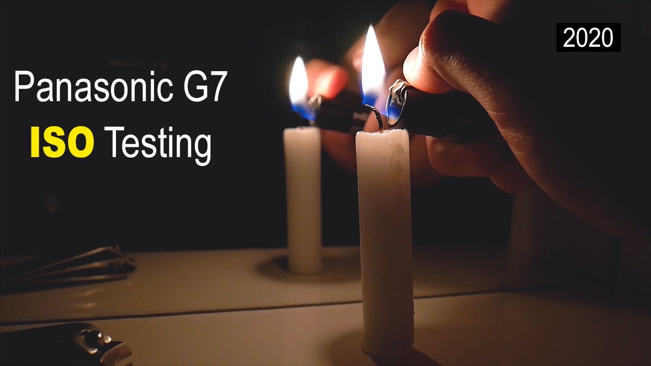 Panasonic Lumix G7 EXTREME Low Light Test 4K | One Candle Testing!