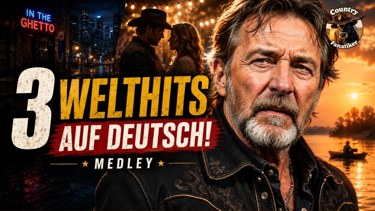 Diese Hits kennst du – aber SO nicht! | 3 Country-Welthits AUF DEUTSCH (Medley)