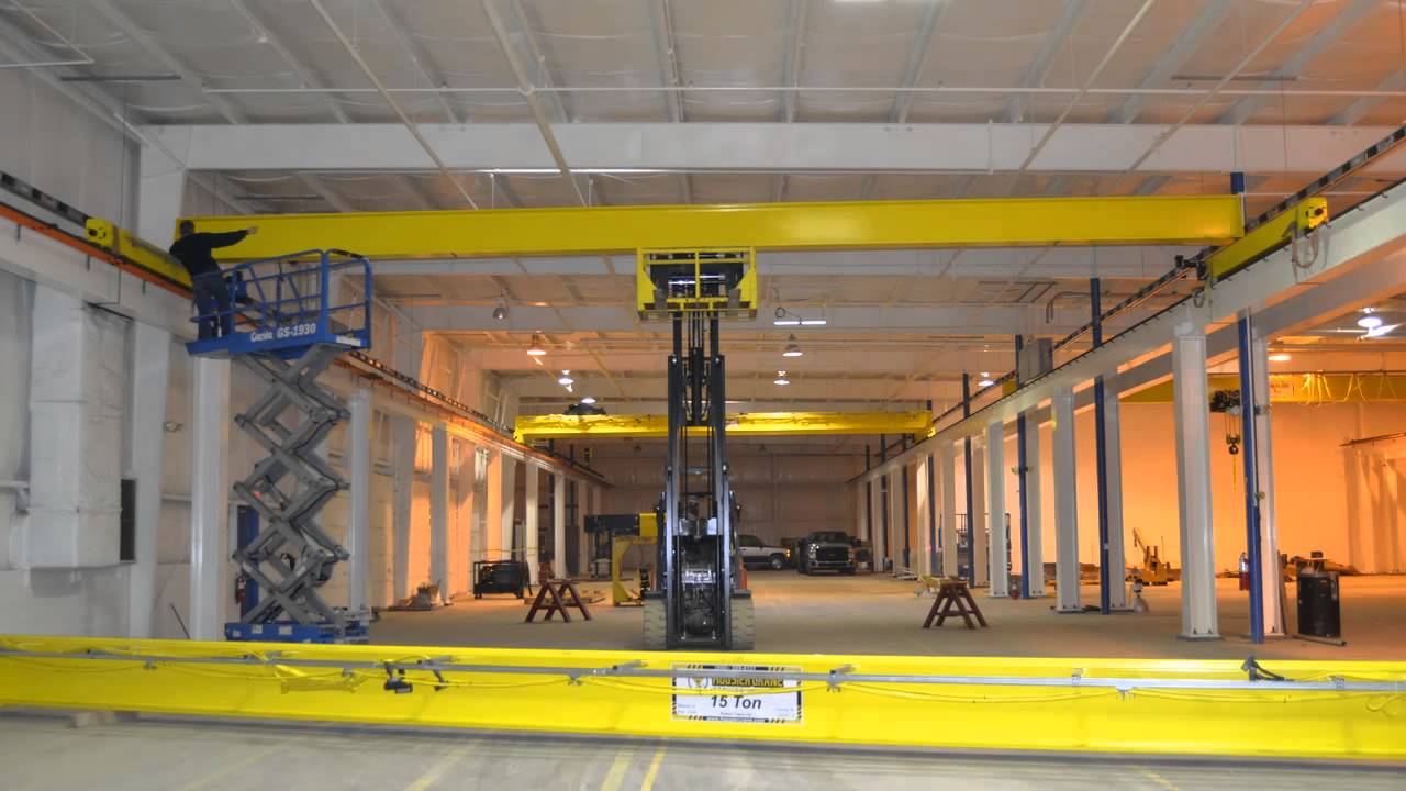 Hoosier Crane Service Company Crane Assembly & Installation Video