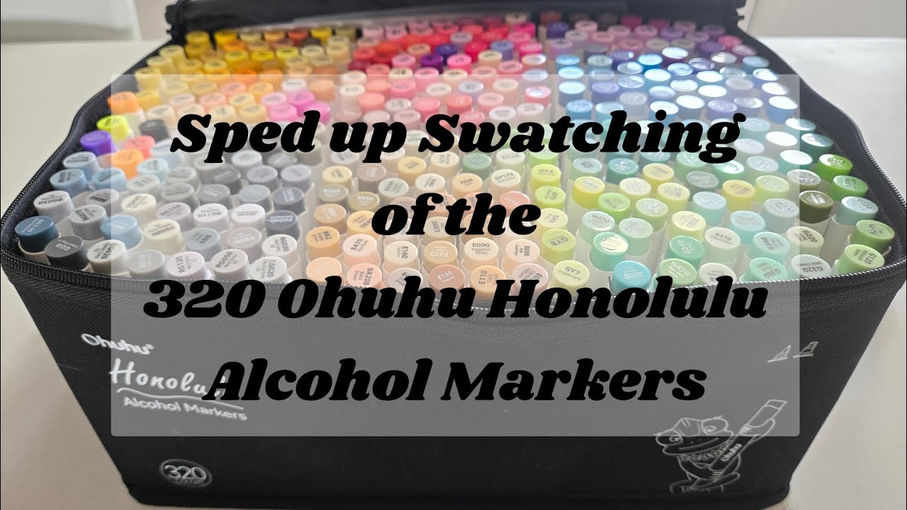 Swatching the 320 Honolulu Ohuhus