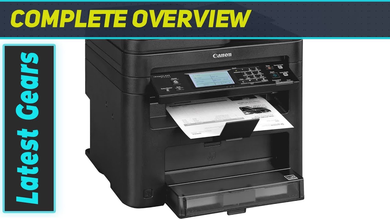 Wielofunkcyjna drukarka laserowa Canon imageCLASS MF236n &mdash; najlepszy towarzysz w biurze!