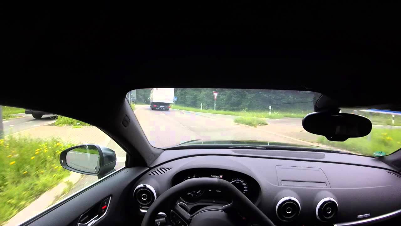2015 Audi RS3 Sportback OnBoard POV
