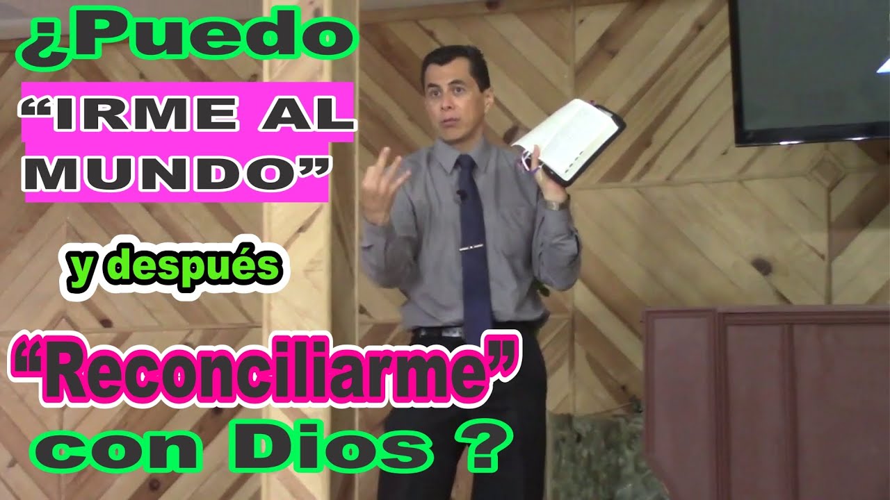 En serio crees que APARTARSE DE DIOS y RECONCILIARSE es el Ministerio de Reconciliación de 2Co 5?