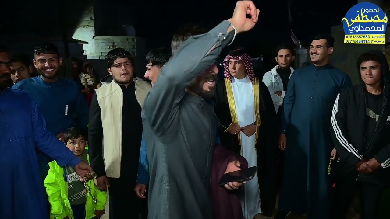 حفل حنه علي نعيم الهلالي بحضور نخبة مهويل بغداد 