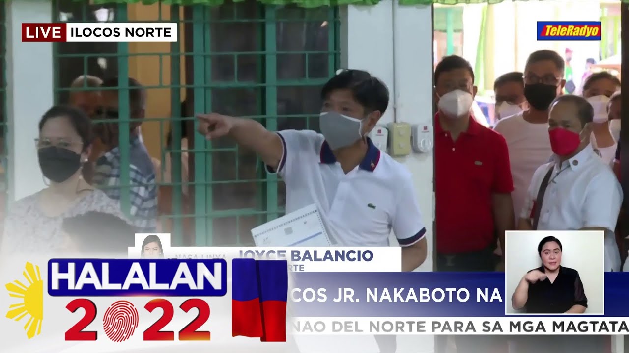 Bongbong Marcos nakaboto na | Halalan 2022 (9 May 2022)