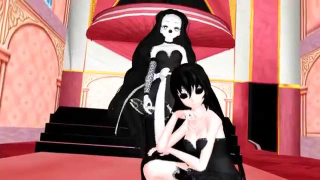 MMD Kiss Me [Jane The Killer and Laughing Jill ]
