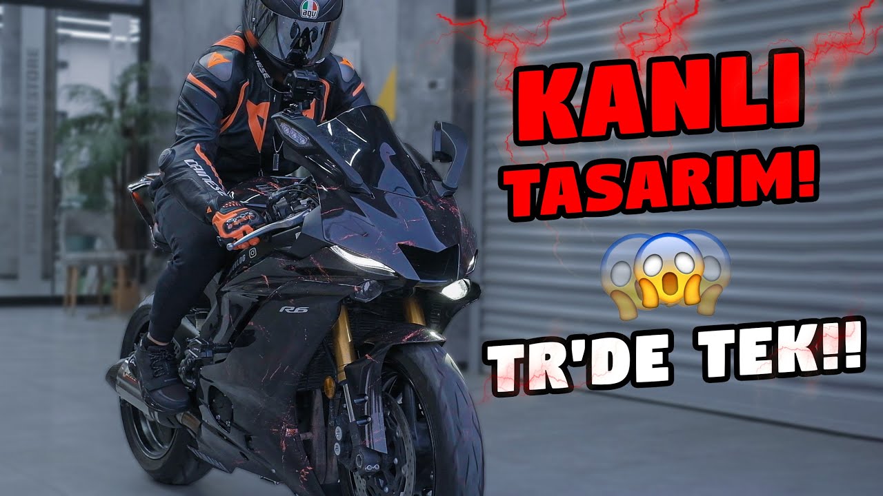 MOTOSİKLETİMİ KAPLATTIM! | EFSANE DETAYLAR!🔥 | R6 Kaplama