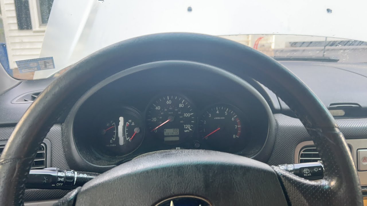 2000-2005 Subaru Forrester 2.4L переобучение холостого хода