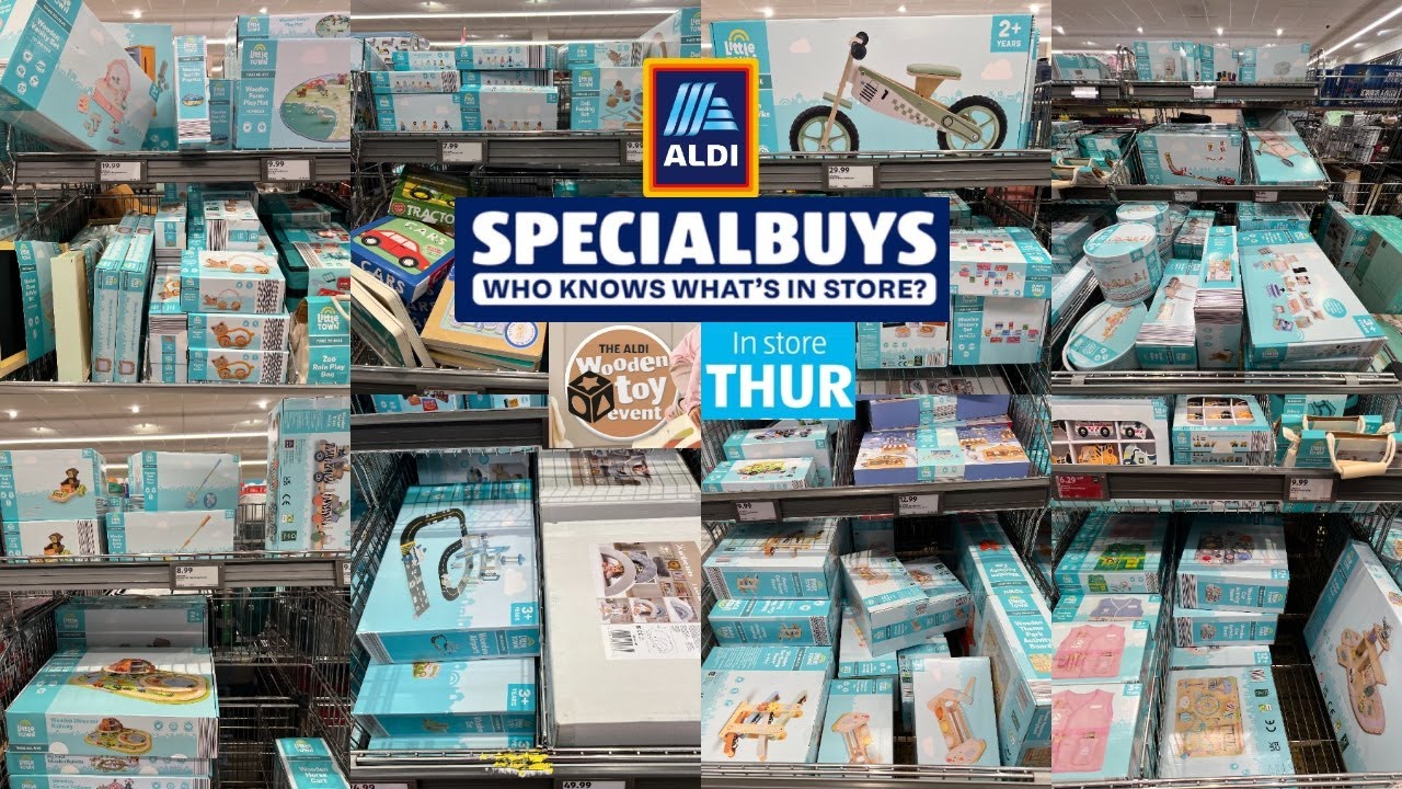 NEW IN AISLE OF ALDI SPECIAL BUYS THIS WEEK THURS 09 OCT 2025 | WOODEN TOY EVENT | TRAVELANDSHOP