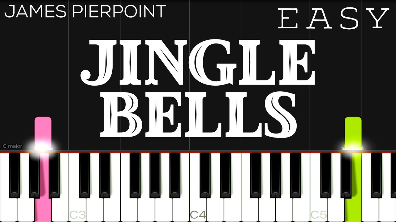 Jingle Bells - EASY Piano Tutorial