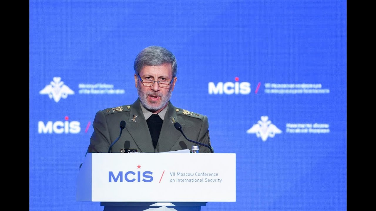 Speech by Minister of Defence of the Islamic Republic of Iran Amir Hatami