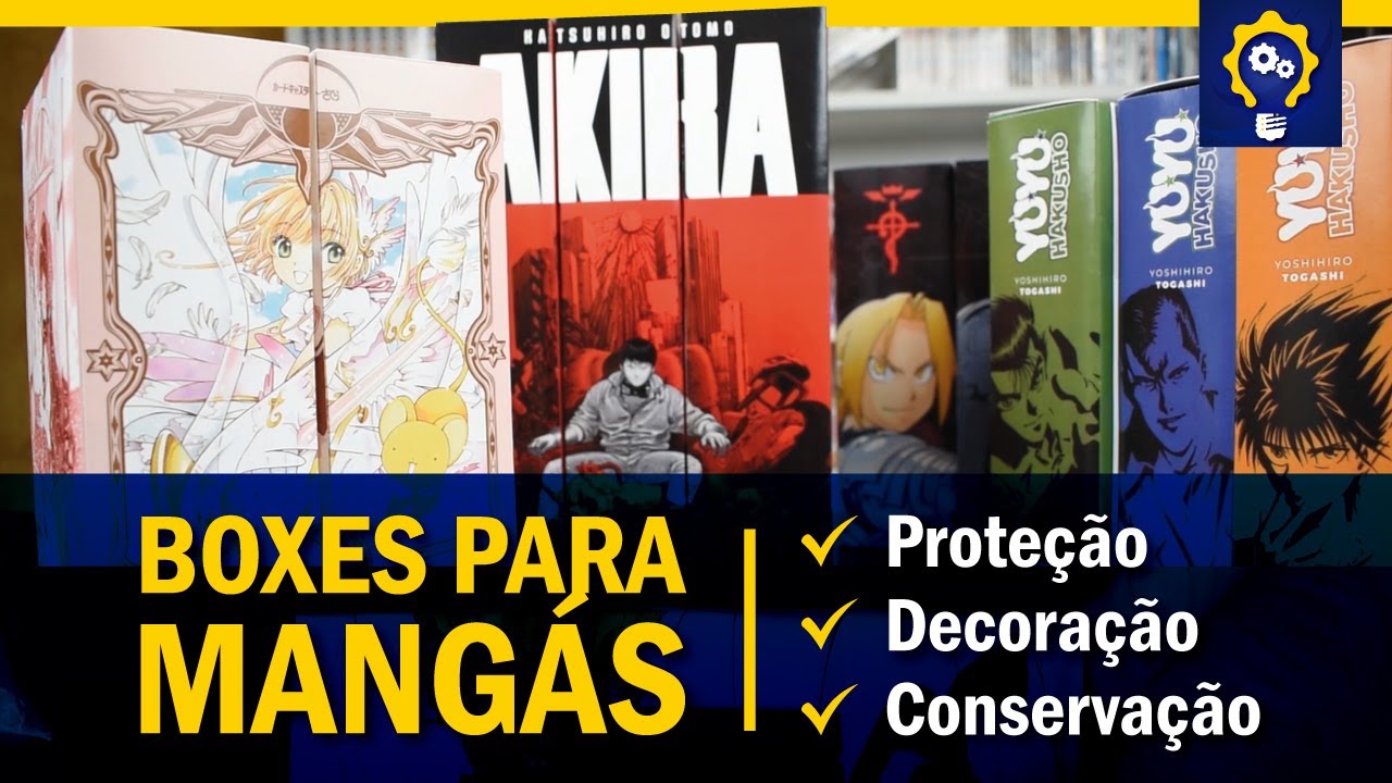 Mangá em Box! Como conseguir melhor conservação, proteção e decoração  com sua coleção!