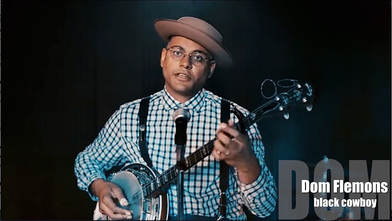 Dom Flemons : black cowboy - promo for Ken Burn's 