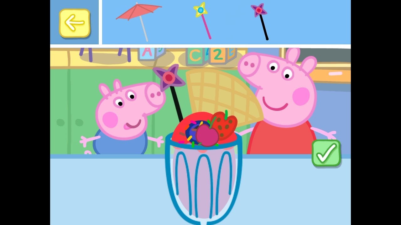 Play fun animals app game - Peppa Pig Sports day  Learning excercise for kid with Peppa