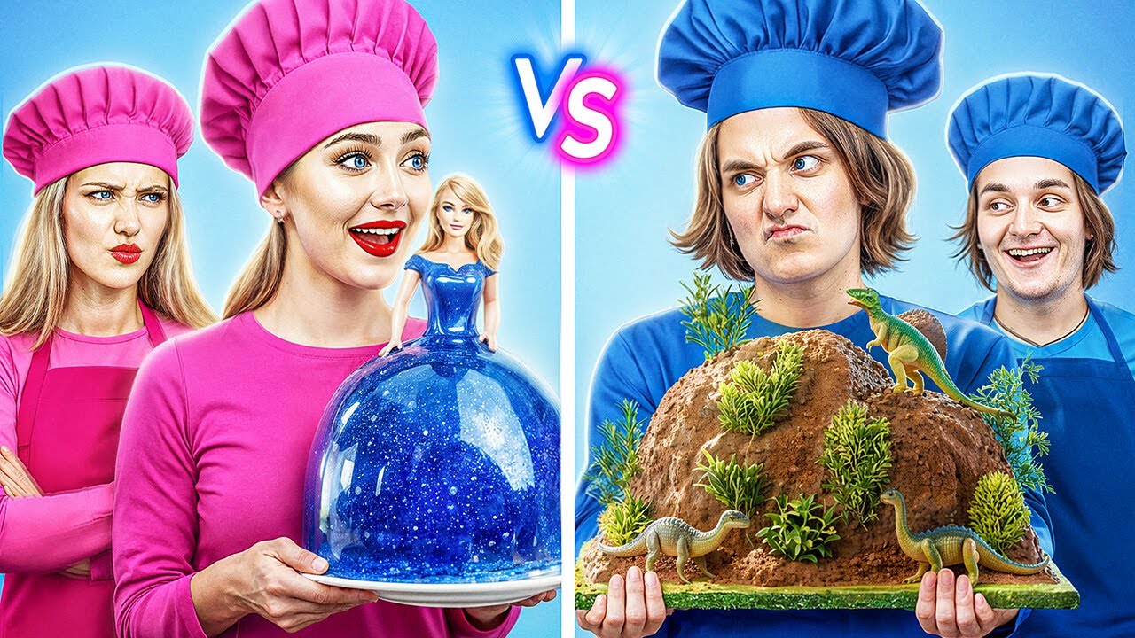 Défi Cuisine GARÇON vs FILLE ! Qui Va Gagner La Bataille Ultime En Cuisine ?! 🍳🔥