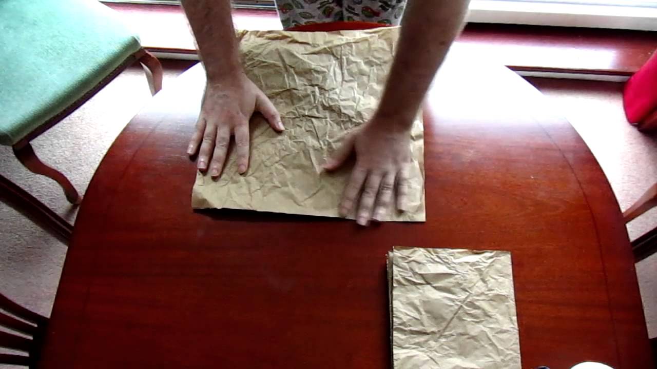 ASMR Brown Paper Crinkles (binaural)